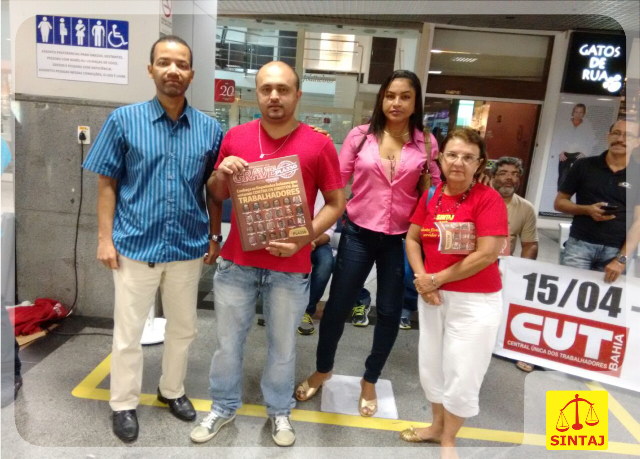 mobilização no aeroporto