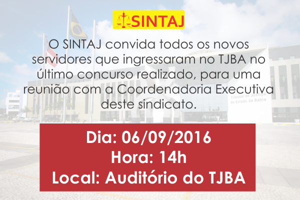 convite novos servidores